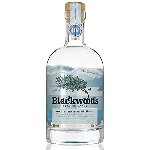 PREMIUM VODKA Fnf Zeiten destilliert 70 CL von Blackwood's
