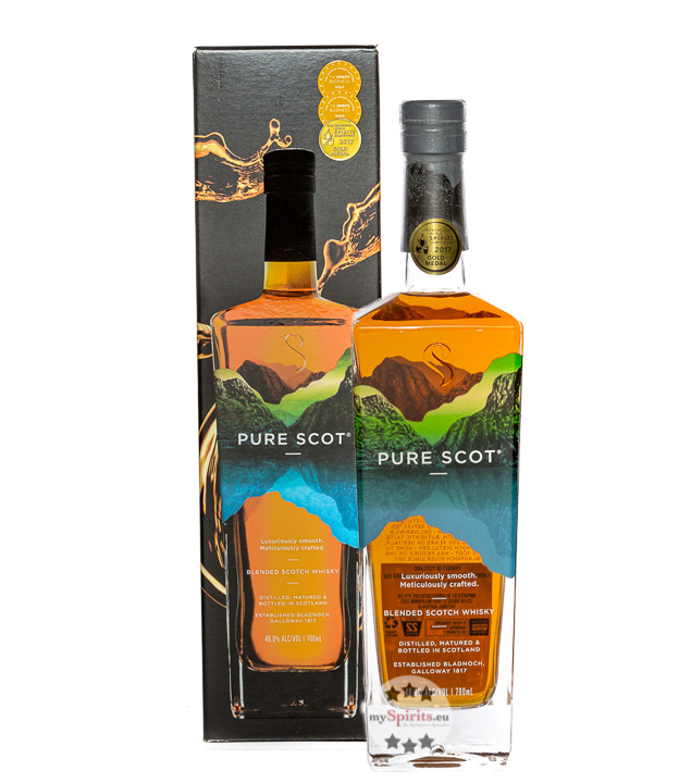 Bladnoch Pure Scot Blended Scotch Whisky (40 % Vol., 0,7 Liter) von Bladnoch Distillery