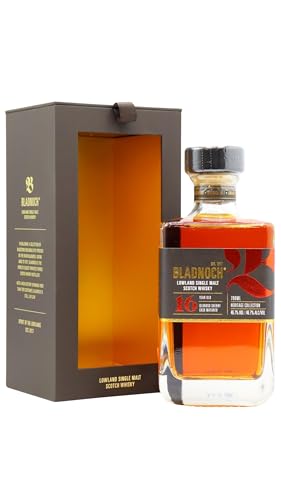 Bladnoch 16 Years Old Lowland Single Malt Oloroso Sherry Cask 46,7% Vol. 0,7l in Geschenkbox von Bladnoch