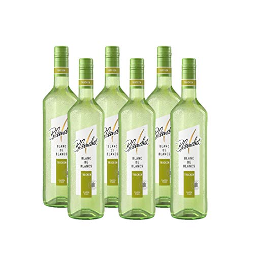 Blanchet Blanc de Blancs Trocken - Trockener Weißwein (6 x 750 ml) von Blanchet