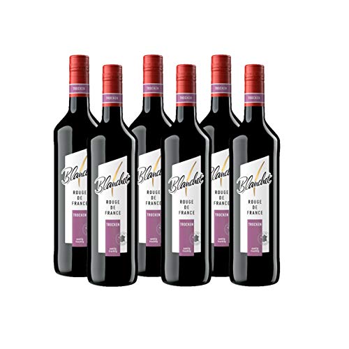 Blanchet Rouge de France Rotwein Trocken (6 x 0,75l) von Blanchet