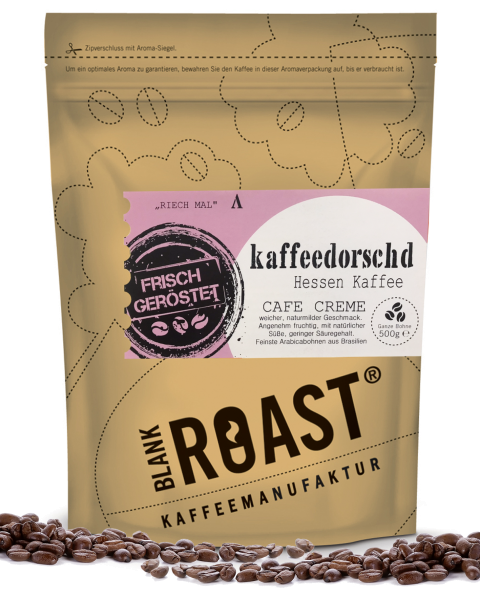 '''Kaffeedorschd'' Cafe Creme Hessen Röstung' BLANK ROAST von Blank Roast Manufaktur Regional
