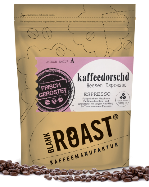 '''Kaffeedorschd'' Espresso Hessen Röstung' BLANK ROAST von Blank Roast Manufaktur Regional