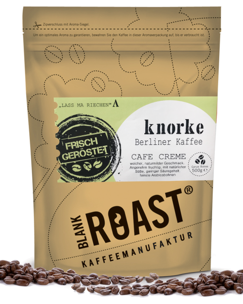 '''Knorke'' Cafe Creme Berliner Röstung' BLANK ROAST von Blank Roast Manufaktur