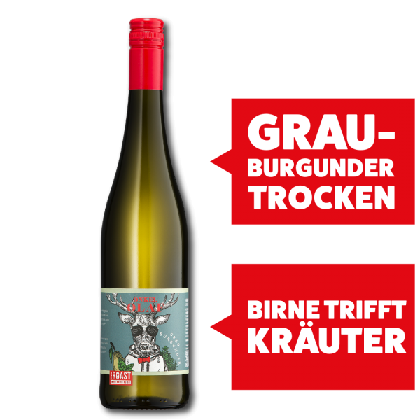 'Onkel Olaf, Grauburgunder trocken' BLANK ROAST von Blank Roast Manufaktur Wein