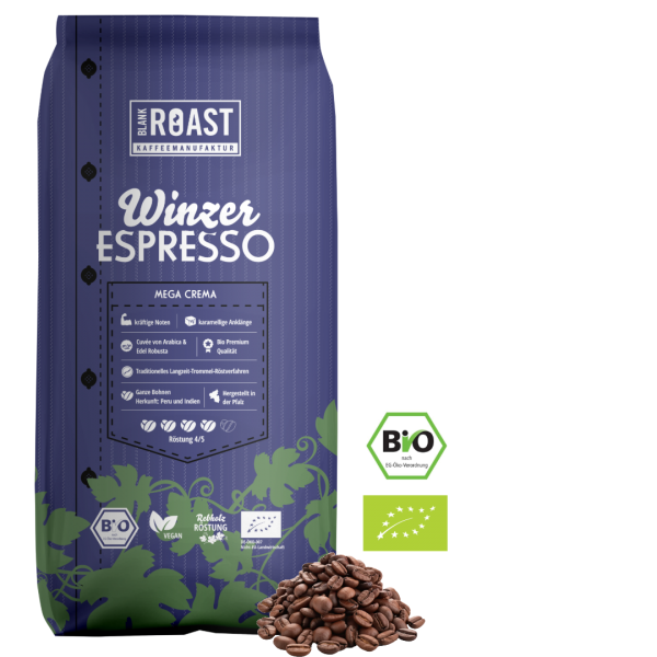 'Winzer Kaffee Espresso' BLANK ROAST von Blank Roast Manufaktur