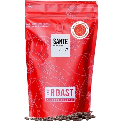Blank Roast BIO Kaffeebohnen entkoffeiniert - gemahlen oder als ganze Bohne - 100% Arabica - besonders säurearm (3x1000g, ganze Bohne) von Blank Roast