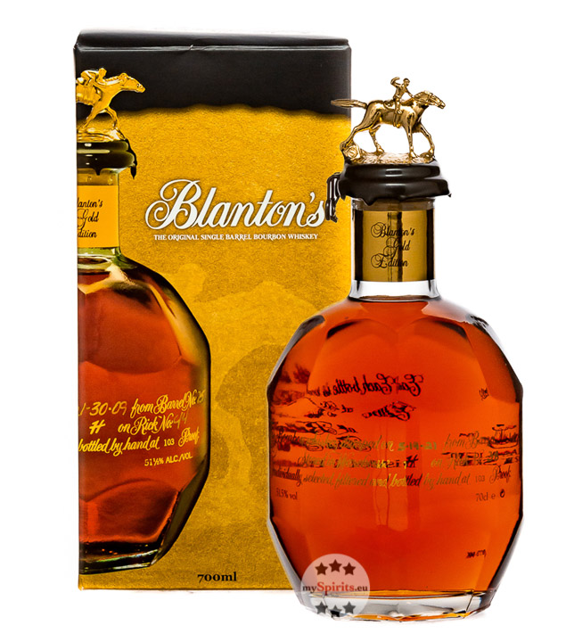 Blantons Gold Edition Bourbon Whiskey (51,5 % Vol., 0,7 Liter) von Blanton's Bourbon