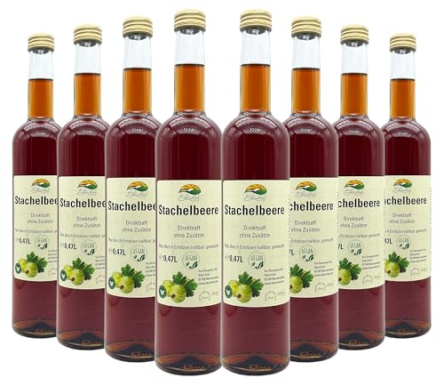 Stachelbeersaft (8x0,47L) von Bleichhof