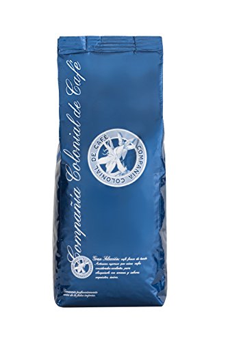 100% natürliche Arabica-Kaffeebohnen 1 kg – Intensiv gerösteter Espressokaffee mit einer Mischung kolumbianischer und brasilianischer Herkunft – Fair Trade. von BlendNature