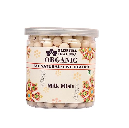 Blessfull Healing Bio-Milch-Minis, 300 Gramm, luftdichter Behälter (Verpackung kann variieren) von Blessfull Healing