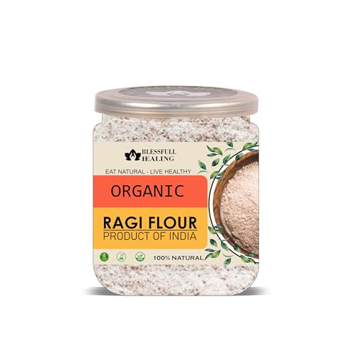 Blessfull Healing Organice RAGI-MEHL 1 Pfund (453 Gramm) von Blessfull Healing