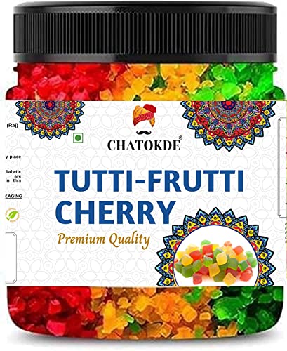 CHATOKDE Tutti Frutti-Kirschen-Frische Früchte, 400g_Verpackung kann variieren von Blessfull Healing
