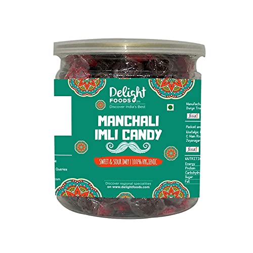 Delight Foods Manchali Imli Candy - 300g (3er Set x 100g)_Verpackung kann variieren von Blessfull Healing