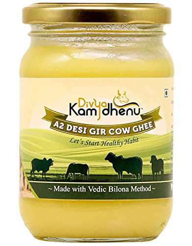Divya Kamdhenu Divya Kamdhenu Gir Cow Bio A2 Ghee Vedische Bilona-Methode 250 ml von Blessfull Healing