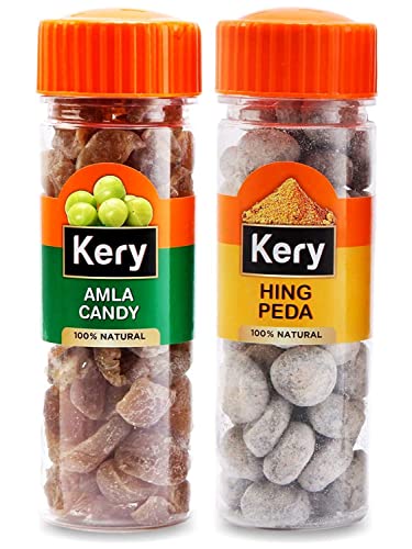 Kery Hing Peda & Amla Candy Munderfrischer, 2 Flaschen, 235g (Yummy Digestive Pachak)_Verpackung kann variieren von Blessfull Healing