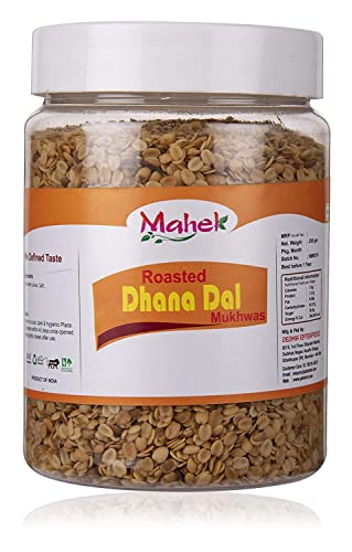 Mahek geröstete Mukhwas, (gerösteter Dhana Dal 250Gm)_Verpackung kann variieren von Blessfull Healing