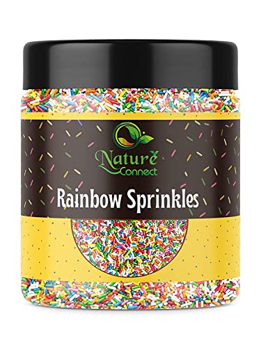 Nature Connect Rainbow Streusel für Kuchendekoration 250 g_Verpackung kann variieren von Blessfull Healing