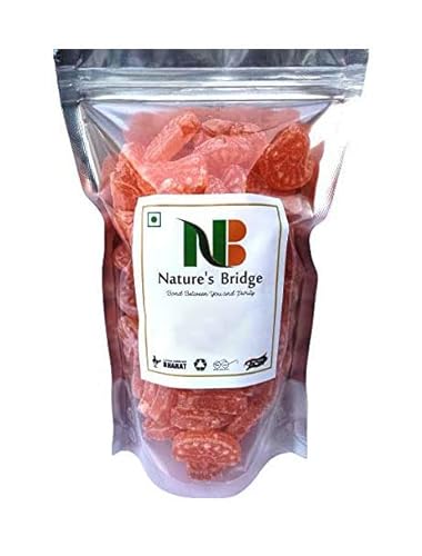 Nature's Bridge Orange Candy I Sweet and Juicy Santra Goli I Narangi Goli I Khatti Meethi Goli mit 400 gm_Packung kann variieren von Blessfull Healing