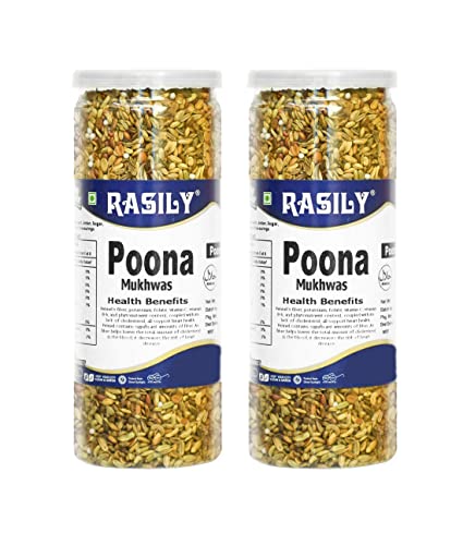 Rasily Poona Mix Mukhwas Munderfrischer (2er Pack)_Verpackung kann variieren von Blessfull Healing