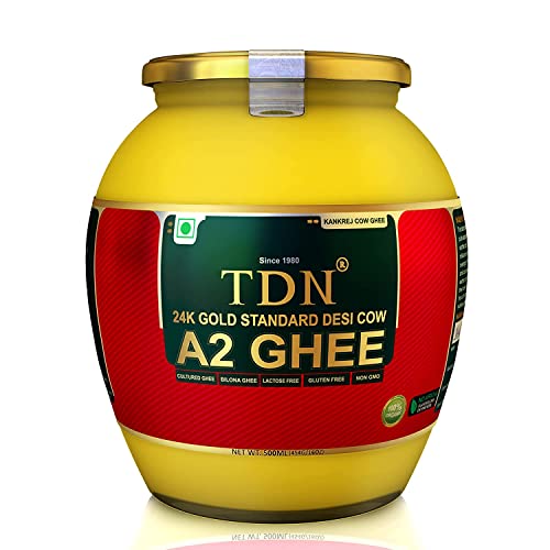 TDN® A2 Reines Ghee | A2 Ghee-Bilona-Methode | A2 Bio-Kuh-Ghee 120 ml von Blessfull Healing