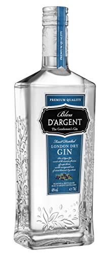 Bleu D'Argent - London Dry Gin - Spirituosen 40% (1 x 0.70 L) von Bleu D'Argent