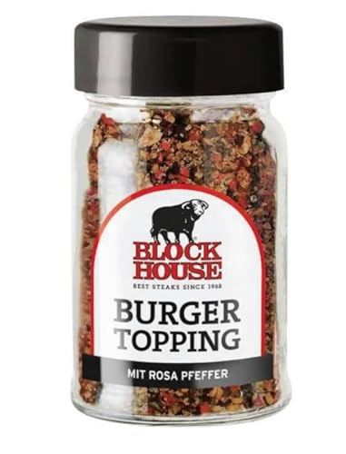 BLOCK HOUSE Burger Topping, 40g Glas von Block House