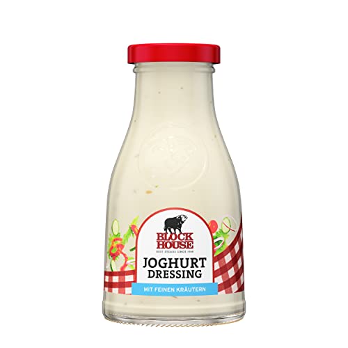 Block Foods Block House Salatdressing Joghurt (240ml Glas) von Block House