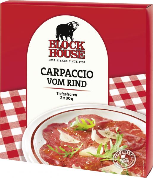 Block House Carpaccio vom Rind von Block House