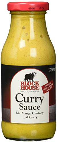 Block House Curry Sauce, 1er Pack (1 x 240 g) von Block House