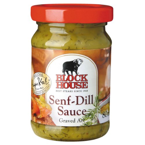 Block House Sauce Dill Sauce - 1 x 80 ml von Block House