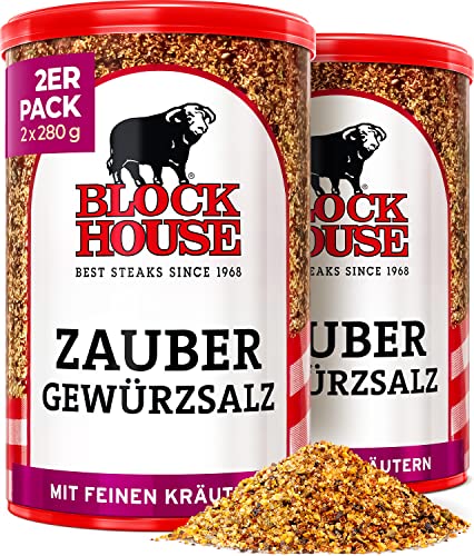 Block House Zaubergewürz 2x 280g Gewürzmischung - in Restaurantqualität von Block House