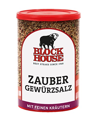 Block House Zaubergewürzsalz XXL Dose , 12 x 280g von Block House