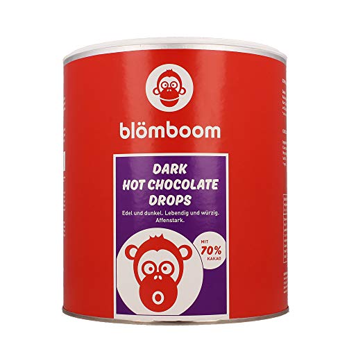 Blömboom - Dark Hot Chocolate Drops Bio (2000 g), dunkle Trinkschokolade, heiße Schokolade von Blömboom