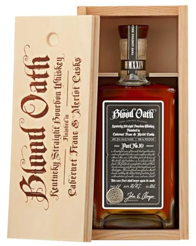 Blood Oath Bourbon Whiskey Pact No. 10 in Holzbox Blood Oath Bourbon Whiskey Pact No. 10 in Holzbox von Blood Oath