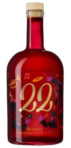 Blossa 22 New Orleans 0.75L (15% Vol.) | Nordischer Glühwein | Jahrgangs-Glögg mit Aromen von Rum, Passionsfrucht, Erdbeeren, Chili und Glögg-Gewürzen von Blossa