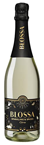 Blossa Sparkling & Spices Citrus 0.75L (10% Vol.) | Prickelnder Nordischer Glühwein | Frisch-fruchtige Kombination aus Glögg-Gewürzen und Sekt. von Blossa