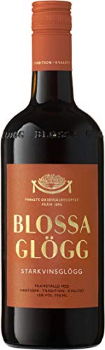 Blossa Starkvinsglögg 0.75L (15% Vol.) | Nordischer Roter Glühwein | Schwedischer Glögg mit Aromen von Rosinen, Kardamom und Trockenfrüchten | Traditionelles Wintergetränk Blossa Starkvinsglögg 0.75L (15% Vol.) | Nordischer Roter Glühwein | Schwedischer Glögg mit Aromen von Rosinen, Kardamom und Trockenfrüchten | Traditionelles Wintergetränk von Blossa