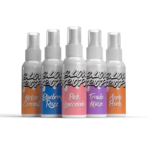 Blowdrops New 5 Set | 5 x 30ml | Geschmacksspray für den Körper | Geschmack beim Liebesspiel | 100% vegan | natürlicher Geschmack Blowdrops New 5 Set | 5 x 30ml | Geschmacksspray für den Körper | Geschmack beim Liebesspiel | 100% vegan | natürlicher Geschmack von Blowdrops