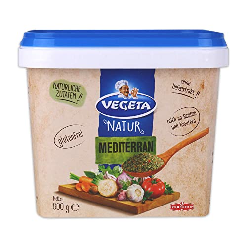 Vegeta Natur MEDITERRAN 800g Gewürzmischung Dose - Podravka Vegeta Natur MEDITERRAN 800g Gewürzmischung Dose - Podravka von Blue Button Goods