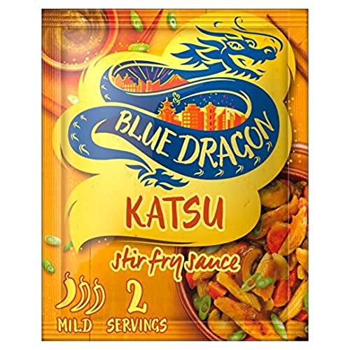 Blue Dragon Katsu Stir Fry Sauce 120 g | milde Gewürze | serviert 2 | authentische japanische Art Rührsoße Blue Dragon Katsu Stir Fry Sauce 120 g | milde Gewürze | serviert 2 | authentische japanische Art Rührsoße von Blue Dragon