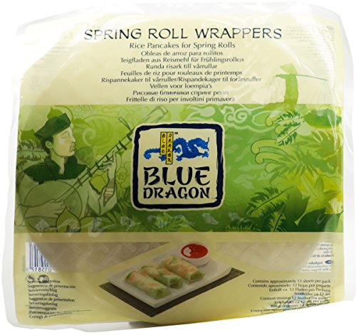 Frühlingsrollen, glutenfrei, Blau, 12 Stück Frühlingsrollen, glutenfrei, Blau, 12 Stück von Blue Dragon