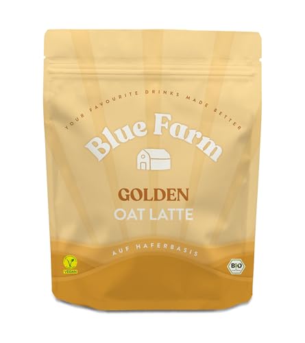 Blue Farm Bio Golden Oat für bis zu 3 Liter zu selbermischen - Der Milchersatz mit Kurkuma und Ashwagandha - Ohne Zusatzstoffe und Zuckerzusatz - 100% Bio und vegan Blue Farm Bio Golden Oat für bis zu 3 Liter zu selbermischen - Der Milchersatz mit Kurkuma und Ashwagandha - Ohne Zusatzstoffe und Zuckerzusatz - 100% Bio und vegan von Bluefarm