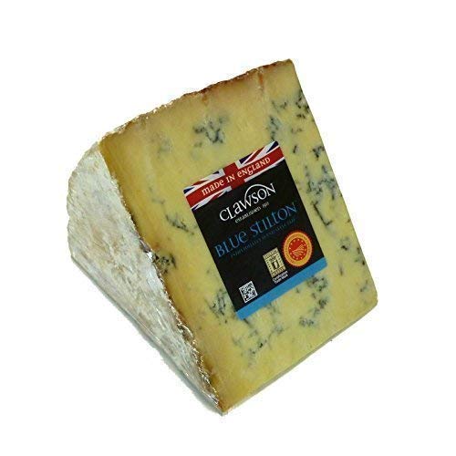 Blue Stilton Cheese Clawson PDO Blauschimmelkäse 400g von Blue Stilton