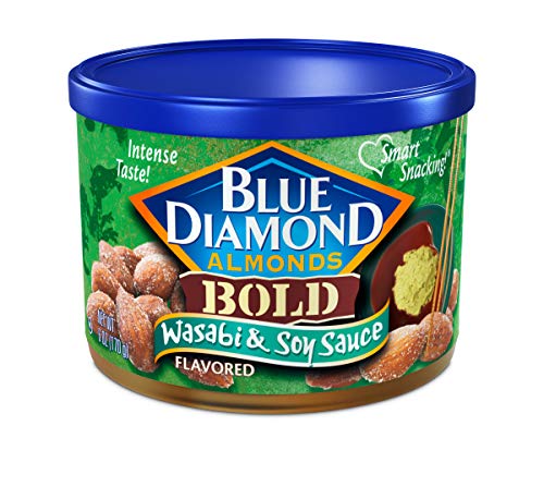 Blue Diamond Almonds, Bold Wasabi & Soy Sauce, 6 Ounce (Pack of 6) von Blue diamond Blue Diamond Almonds