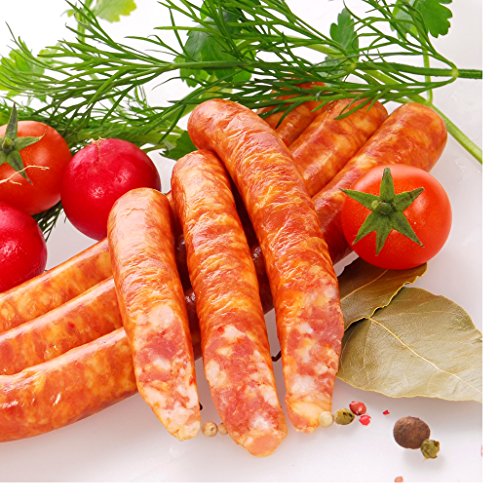 Frische, leckere und exquisite Chili Würstchen aus Schweinefleisch ugf. 500g Thermisch geschütze Verpackung garantiert frische Lieferung von Bluesport