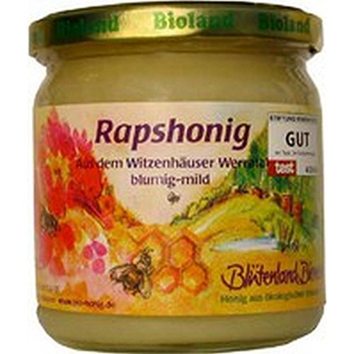 Blütenland Bienenhöfe Rapshonig 250 g, Bioland 250 g Blütenland Bienenhöfe Rapshonig 250 g, Bioland 250 g von Blütenland Bienenhöfe