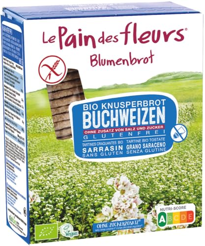 Bio Knusperbrot Buchweizen ohne Zusatz von Salz und Zucker von Blumenbrot