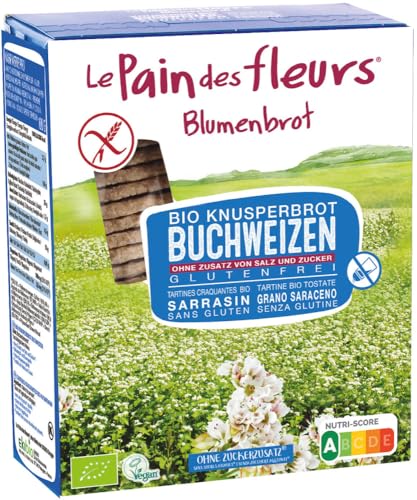 Blumenbrot Bio Knusperbrot Buchweizen ohne Zusatz von Salz und Zucker (2 x 150 gr) von Blumenbrot