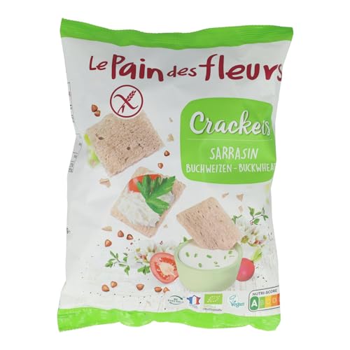 Blumenbrot Cracker, Buchweizen, 75g (1) von Le Pain des Fleurs